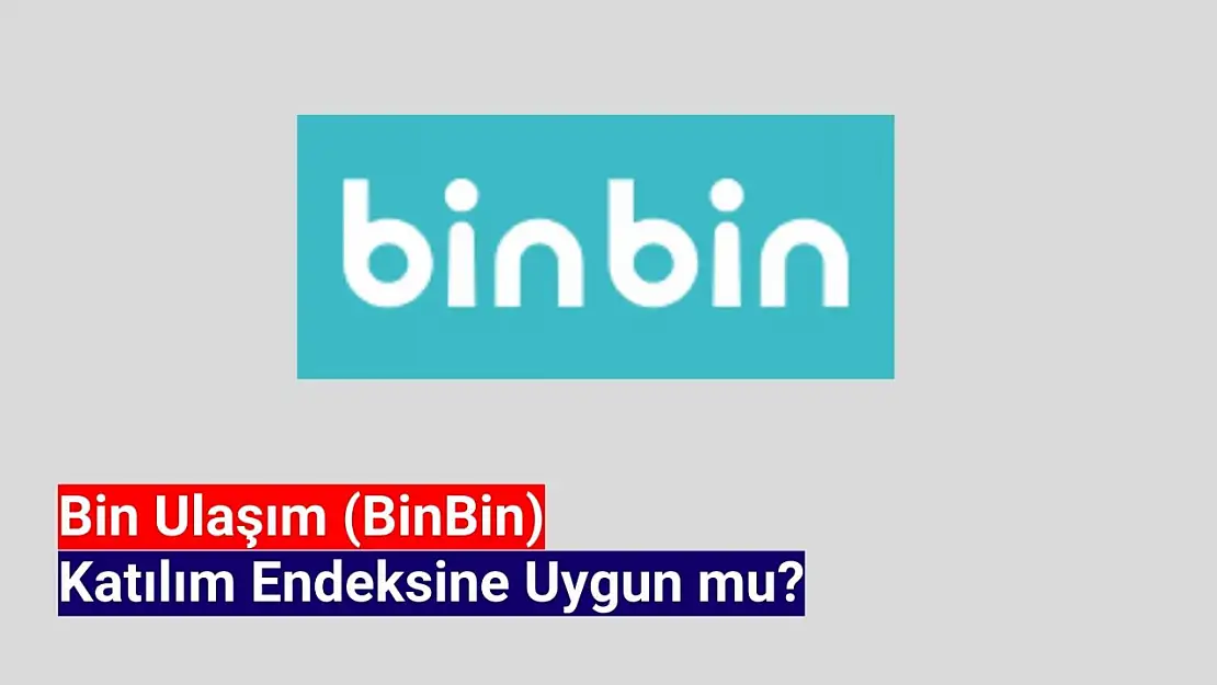 Bin Ulaşım (BinBin) katılım endeksine uygun mu?