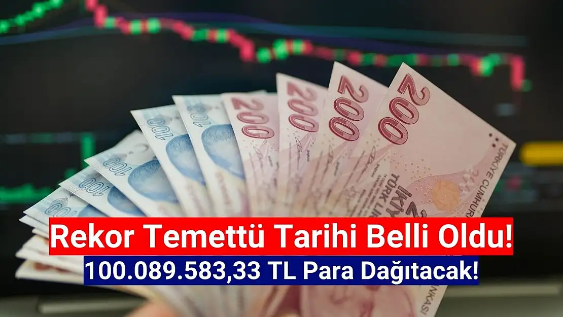 Borsa şirketi 100 milyon TL temettü dağıtacak!