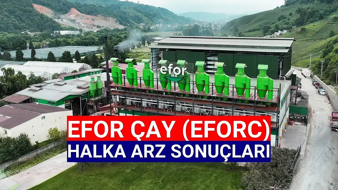 Efor Çay halka arz sonuçları açıklandı! EFORC kaç lot verdi?