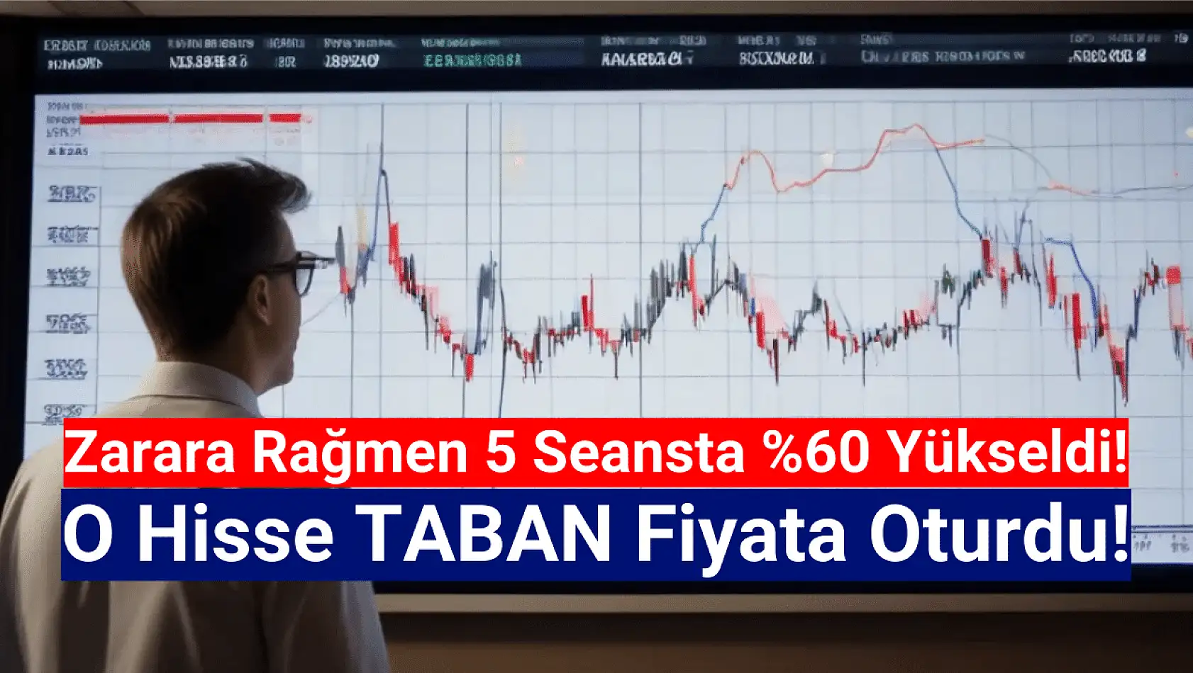 5 seansta yüzde 60 yükselen hisse taban fiyata oturdu!