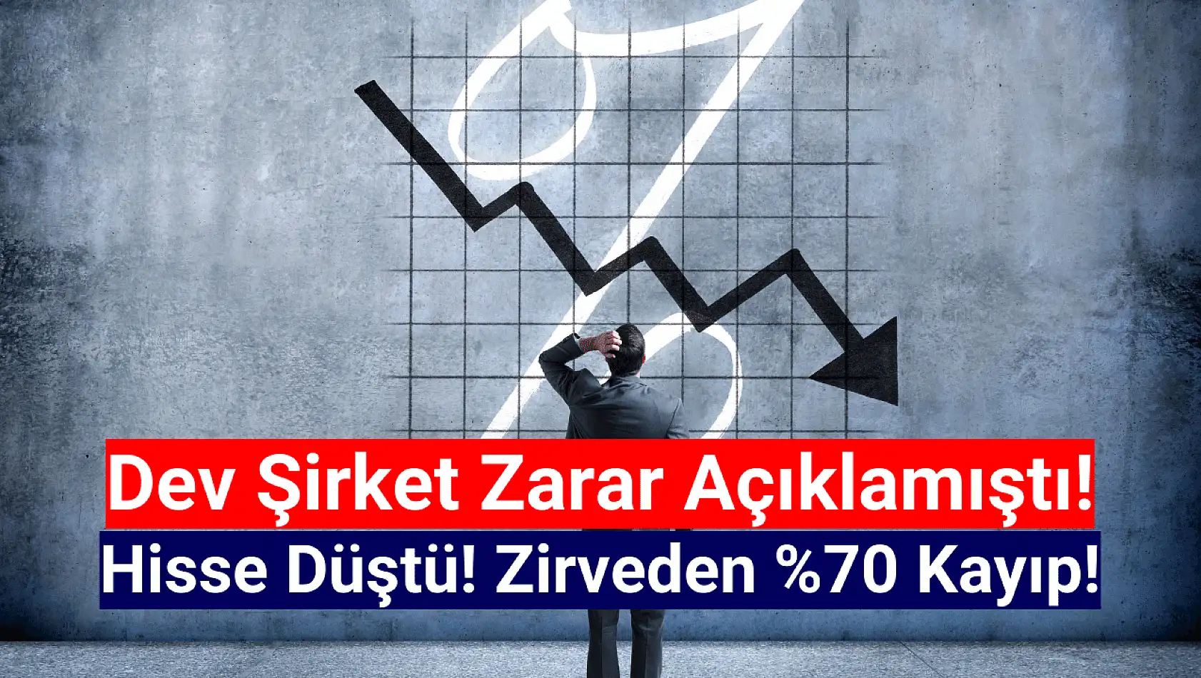 Dev zarar sonrası hisse sert düştü! Zirveden yüzde 70 kayıp!