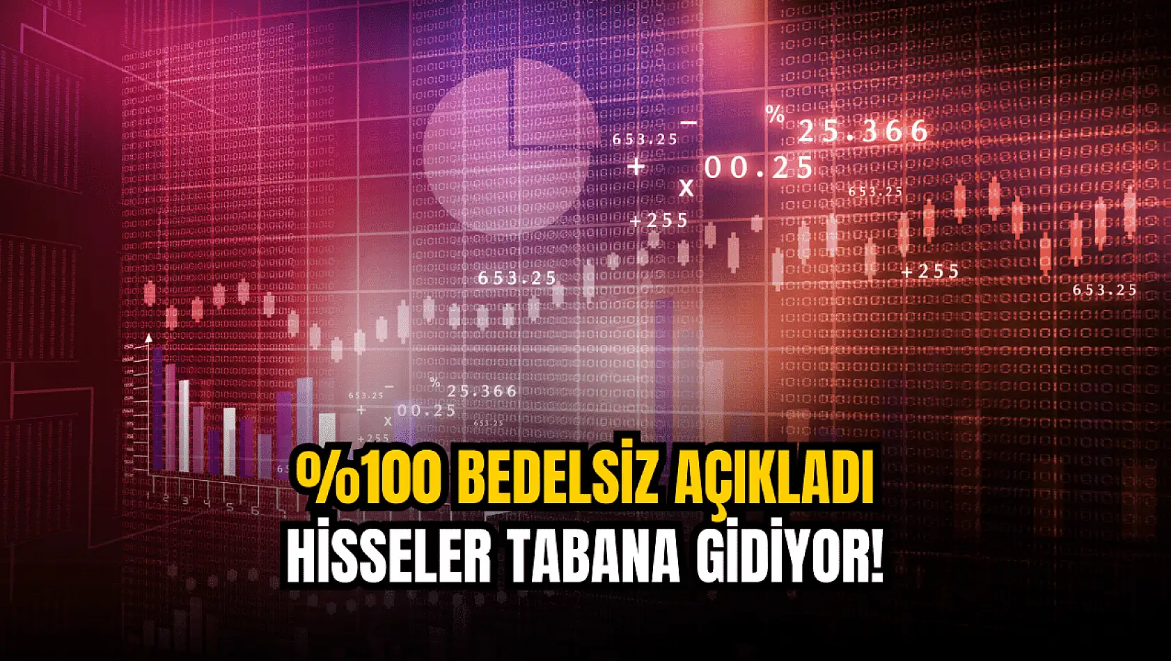 Yüzde 100 bedelsiz açıklayan şirketin hisseleri düşüşte!