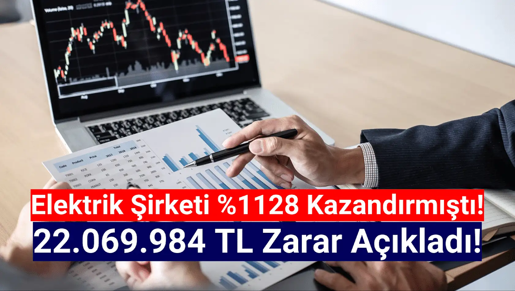 Yüzde 1128 yükselen elektrik şirketi 22.069.984 TL zarar açıkladı!