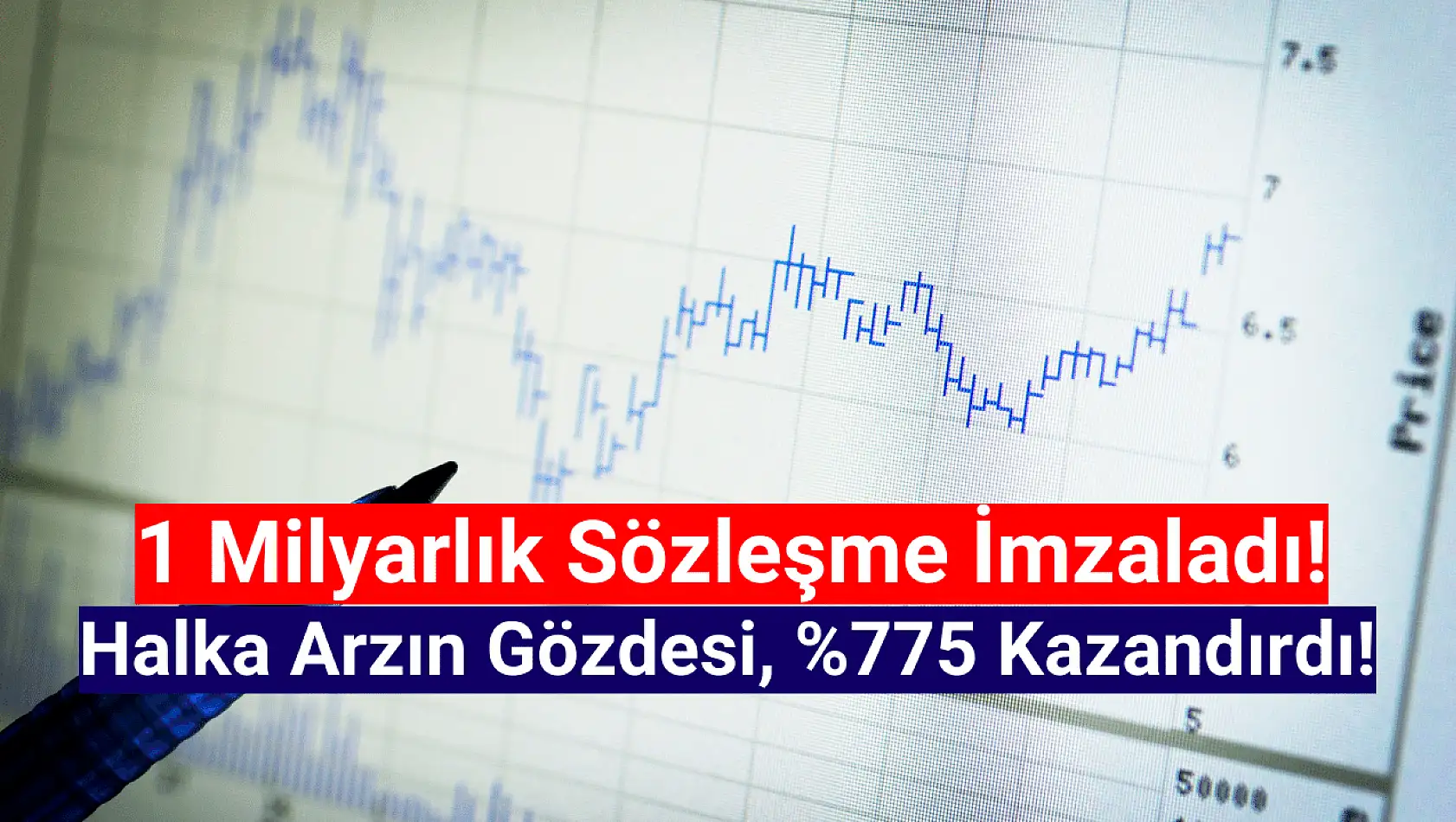 Yüzde 775 yükselen halka arz şirket, 1 milyar TL'lik sözleşme imzaladı!