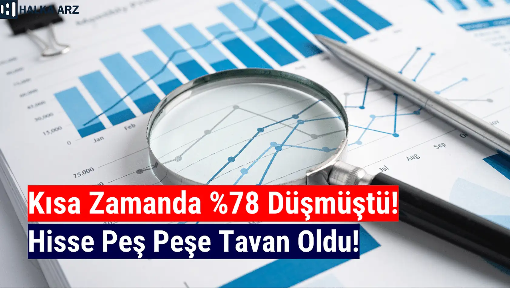 Yüzde 78 düşen hisse, peş peşe tavan oldu!