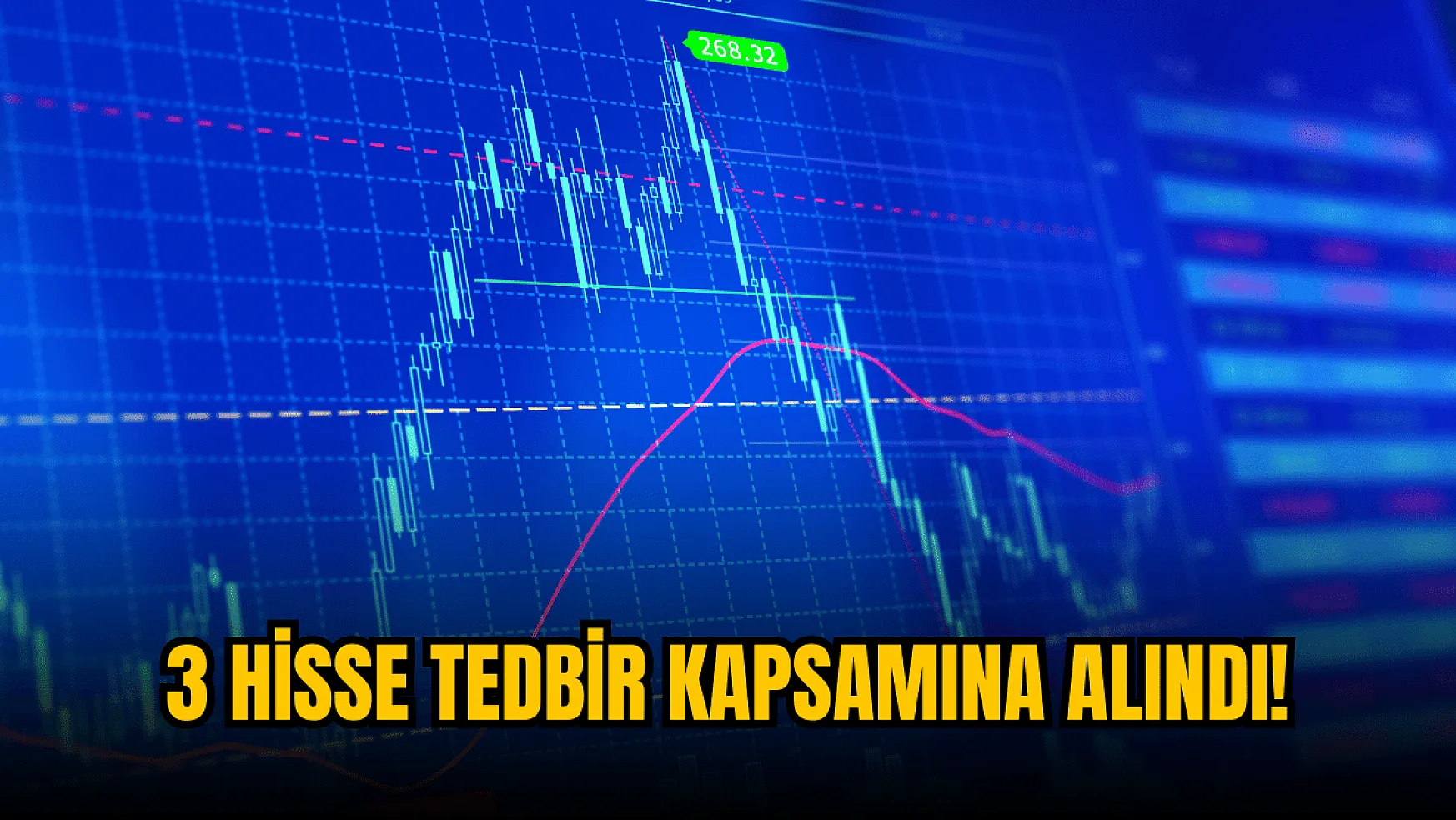 Borsa İstanbul, 3 hisseye tedbir getirdi!