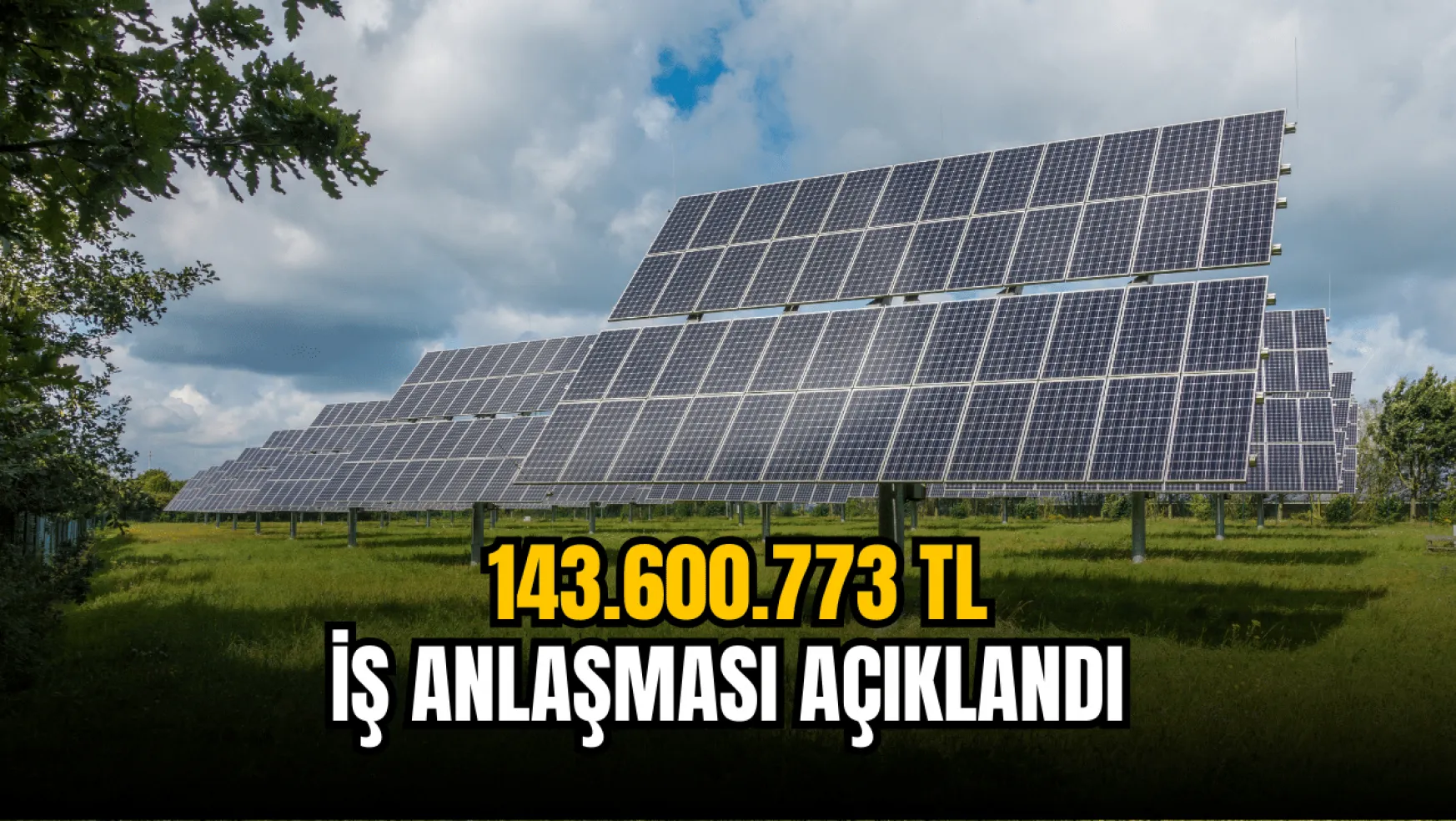 Enerji devinden 143.600.773 TL bedelli iş anlaşması!